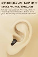 Auriculares Inalámbricos Bluetooth Mini Invisible Ultra Pequeño Auriculares in Ear Reducción De Ruido Para Dormir Game Call - details 6