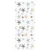 vidaXL Estor enrollable para ducha tela 110x240 cm ancho 106 cm en color Círculos/Burbuja/Gris claro y más | protección solar decorativa para ventanas hogar oficina dormitorio fácil de instalar - details 7