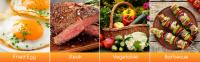 Plancha de Asar AIGOSTAR- Plancha de Asar Antiadherente Extra Grande Superficie de 50 x 27 cm, Potencia 2000W, Temperatura Ajustable, Bandeja Recoge Aceite Extraíble - Barbacoa Eléctrica - details 1