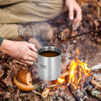 Lixada Taza De Acero Inoxidable 750ml Con Tapa Y Mango Plegable Portátil Para Camping Cocina Senderismo Picnic Uso Al Aire Libre - details 5