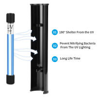Escudo De Lámpara UV Para Acuario Accesorios De Equipo De Desinfección Luz De Esterilización Para Tanque De Peces - details 1