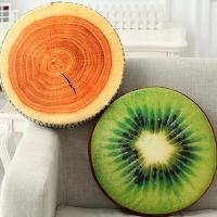 Cojines Redondos Para Sillas Cómodos Almohadillas De Asiento Estilo Moderno Con Patrón De Jardín De Frutas Divertidas Para Comedor Al Aire Libre - details 30