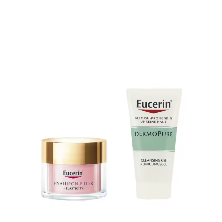 Eucerin Hyaluron-Filler Crema De Dia Rose Fps 30 1 Envase 50 ml + Regalo Dermopure Gel Limpiador 20 ml - 1