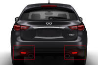 Lámpara De Freno Trasera LED Roja Para Nissan Juke Murano Sentra Quest Infiniti FX35 FX37 F50 QX70 Reflector De Parachoques Instalación Directa Reemplazo Útil Para Coches - details 9
