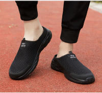 Zapatillas Hombre Verano Transpirables Loafer Casual Talla Grande 39-46 Zapatos De Caminar Moda Mesh Suela EVA Sin Talla Extra Grande - details 20