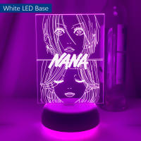 Lámpara De Noche LED 3D Anime Nana Para Decoración De Habitación Infantil Iluminación De Mesa Regalo De Manga Iluminación De Ambiente - details 8