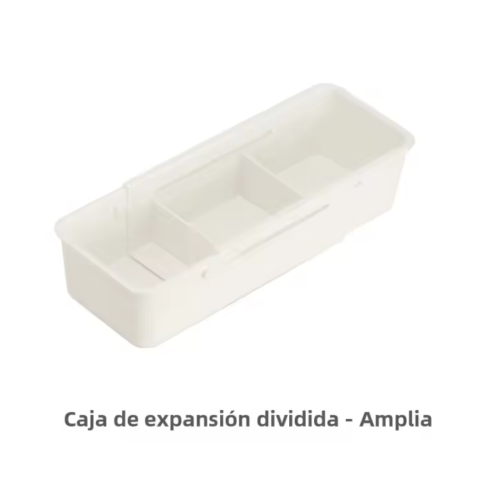 Organizador De Cajones Retráctil Para Escritorio Ajustable En Longitud Caja De Almacenamiento Compartment Estuche Para Ropa Y Maquillaje - 1