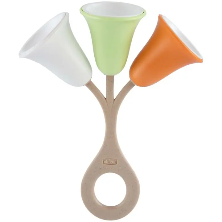 Sonajero Tulipán Eco+ Chicco - Juguete Ecológico y Divertido - 1