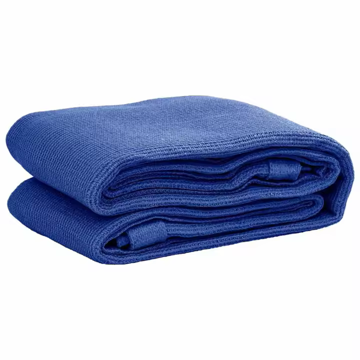 vidaXL Alfombra para tienda de campaña HDPE 300x400 cm en color Azul/Beige/Antracita y más - 1