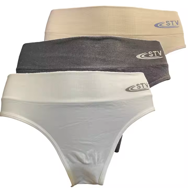 STV International Lote 12 Bragas Internacional Brasileñas Licra Sin Costuras - 1