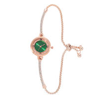 Reloj De Pulsera Circular Minimalista Para Mujer Con Cristal De Diamante Ultrafino Y Estilo Elegante Montre Femme - details 12