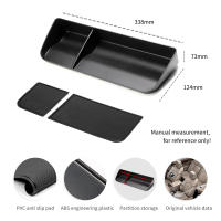 Accesorios De Interior Para Coche Xpeng G6 2023-2024 Caja De Almacenamiento Para Pantalla Central Y Tablero Organizador De Espacio Con Material ABS+PVC - details 1