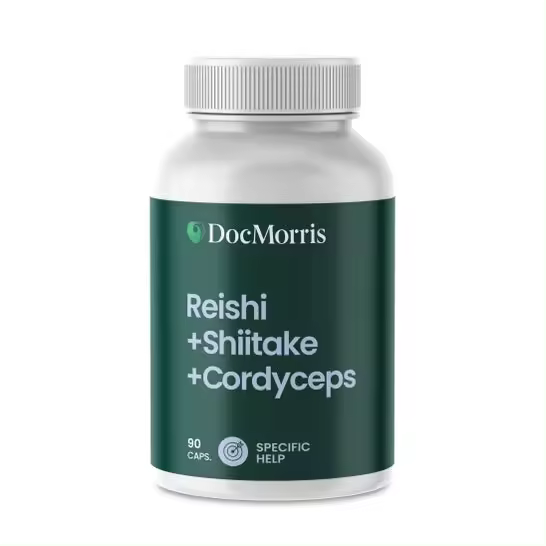 DocMorris Reishi + Shiitake + Cordyceps 90caps - 1