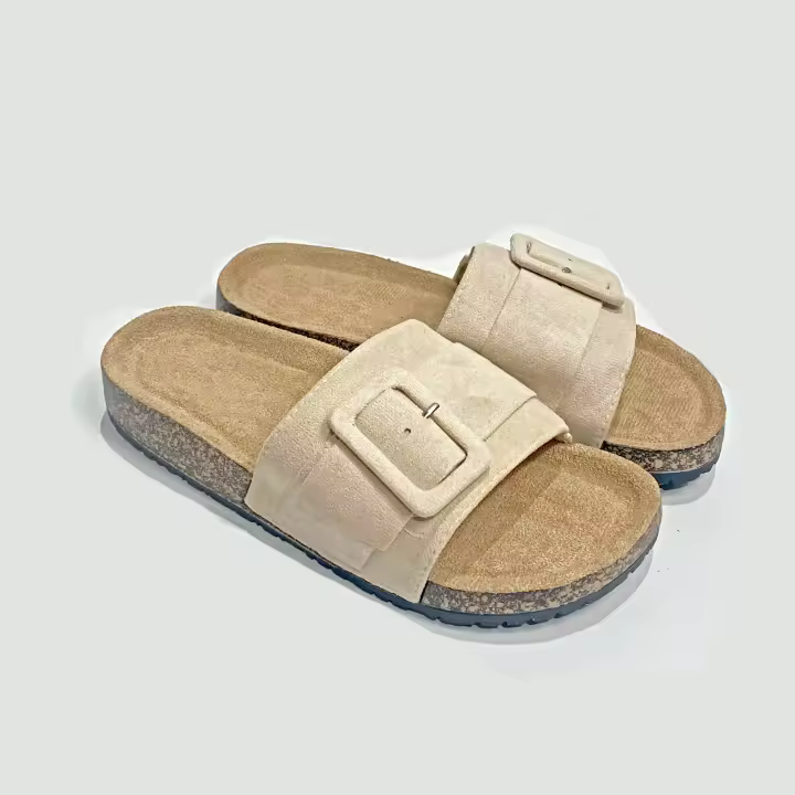 Sandalias de Mujer con Hebilla y Suela Confort – Verano Le Côté Chic | - 1