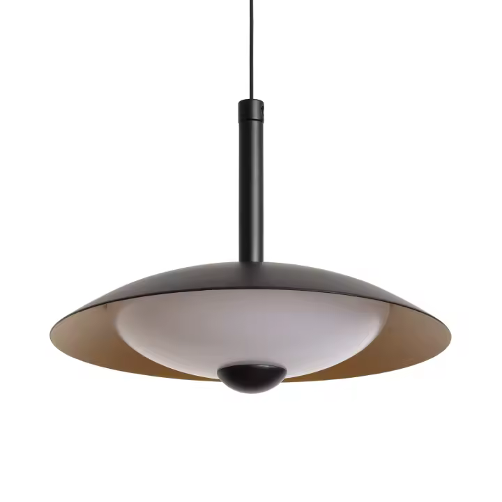 Ledkia Lámpara Colgante LED 8W Metal CCT Seleccionable Shirak Negro - 1