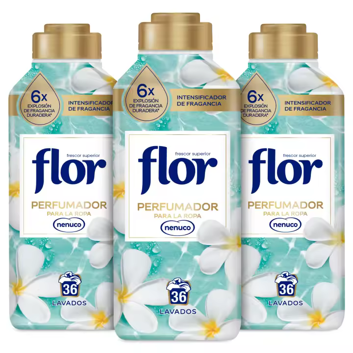 Flor Perfumador Para la Ropa Fragancia Nenuco 3x 720ml, Disolución Perfecta, Elegante - 1
