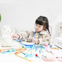 Juego De Película De Médico En Madera Para Niños Juguetes Educativos De Aprendizaje Temprano Y Sensoriales Kit De Médico Con Maletín - details 7