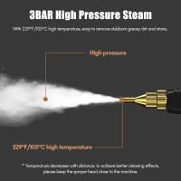 3 Tipos de Cuchillo Para Muebles de Cocina, Baños Limpiador in Vapor,2500W, Portátil Máquina de Limpieza a Vapor Prepurizada de Alta Temperatu with 6 Velocidades - details 2