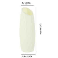 Vaso De Plástico Blanco Imitación Cerámica Maceta Para Plantas Estilo Nórdico Decoración Para Bodas Y Comedor Dormitorio Hogar - details 15