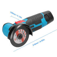 12V Mini Angle Grinder Household Rechargeable 19500RPM Cutting Machine Polishing Machine Electric Grinder Polishing Machine Power Tools - details 0