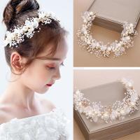 Diadema De Princesa Para Niñas Adorno De Corona Florido Para Bodas Y Fotografías Navideñas Accesorio De Cabeza De Moda - details 0