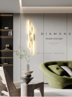 Lámpara De Pared LED Para Interior Estilo Minimalista Moderno Acero Y Acrílico Para Dormitorio Sala De Estar Pasillo Y Escalera Luz Scandinava - details 6