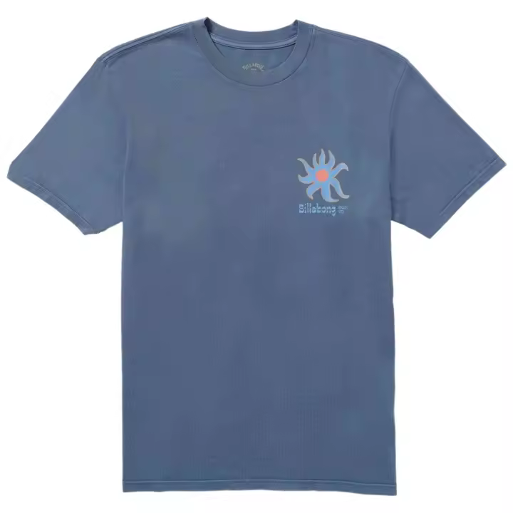 Camiseta Billabong modelo Solar Premium (Slb) en color Azul - 1