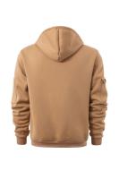 Sudadera con capucha y cremallera para hombre, chaqueta deportiva informal de talla grande, para otoño e invierno - details 25