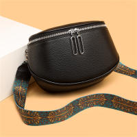 Bolso De Hombro Para Mujer En Cuero Genuino Alta Calidad Cuero De Vaca Bolso De Moda Bolso Mensajero Diseñador De Cierre De Cremallera - details 4