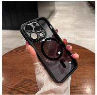 Funda De Carga Inalámbrica Magnética De Acrílico Transparente Para iPhone 16 15 14 plus 13 12 pro Max Resistente a Golpes Y Choques Cubierta Rígida Hybrída - details 13