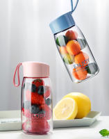 Botella De Agua Deportiva Transparente 380ml Plástico Para Estudiantes Y Adultos Botella Portátil Para Exteriores Y Deportes - details 4