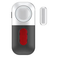 Alarma De Seguridad Para Puertas Y Ventanas Inalámbrica Anti-Robo Entrada De Casa Sensor Magnético Alarme Doméstico Negro - details 0