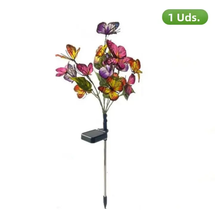 Luces Solares LED Mariposa Para Jardín IP65 Impermeables Iluminación Decorativa Para Camino De Piedra Y Paisaje Exterior - 1