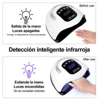 Lámpara UV Para Uñas 320W 72LED Secado Rápido Gel De Uñas Profesional Secadora De Uñas Máquina Herramientas De Cura Rápida - details 4