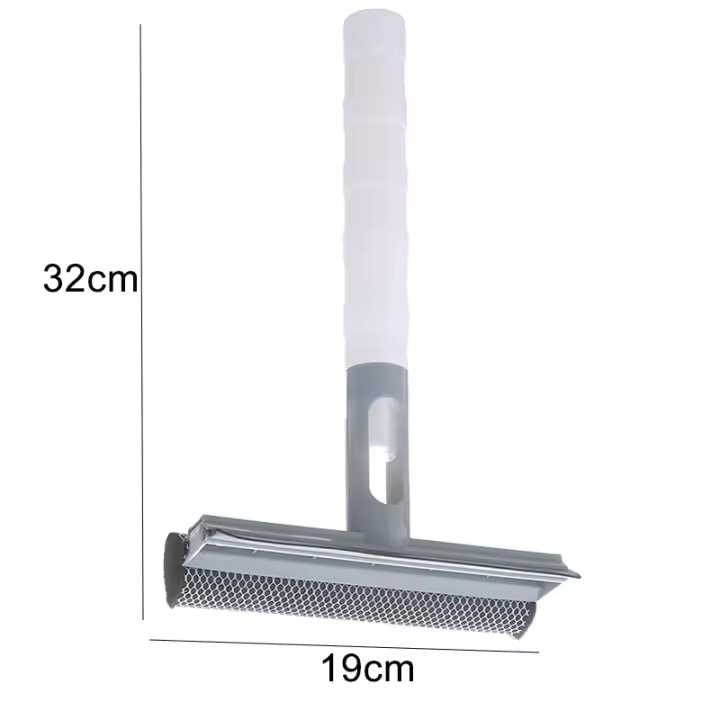 Limpia Ventanas 3 En 1 Espátula Escobilla De Vidrio Con Botella De Spray Herramienta De Limpieza Doméstica Ecológica Para Baño Y Cocina - 1