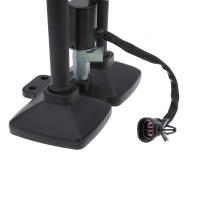 Bocina De Aire Electrónica Super Fuerte Dual Bocina Negra 12V 24V Para Coches Camiones Motos Y Vehículos Metal ABS - details 8
