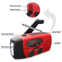 Radio Portátil Recargable Con Crank Solar AM/FM Para Supervivencia Con Batería Recargable Radio USB Linterna Y Lámpara De Lectura - details 19