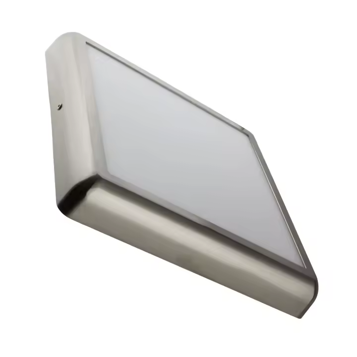 Ledkia Plafón LED 24W Cuadrado Metal 300x300 mm Design Silver - 1