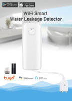 Sensor De Detección De Fugas Inteligente WiFi Tuya Con Alarma De Sonido Y Sistema De Monitoreo Remoto Seguridad Antifugas Para El Hogar - details 0
