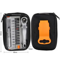 Juego De Destornilladores Portátil Mini Con Llave De Ratchete Multifuncional Ajustable Con Bits De 1/4 Unidad Herramienta Con Mango - details 6
