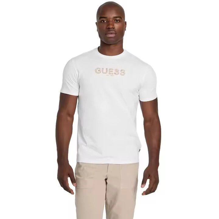 Guess Camiseta De Manga Corta Basic Embroidery Logo - 1