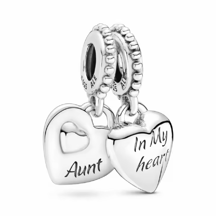 Charm Colgante Pandora Doble Tía y Sobrina - 1