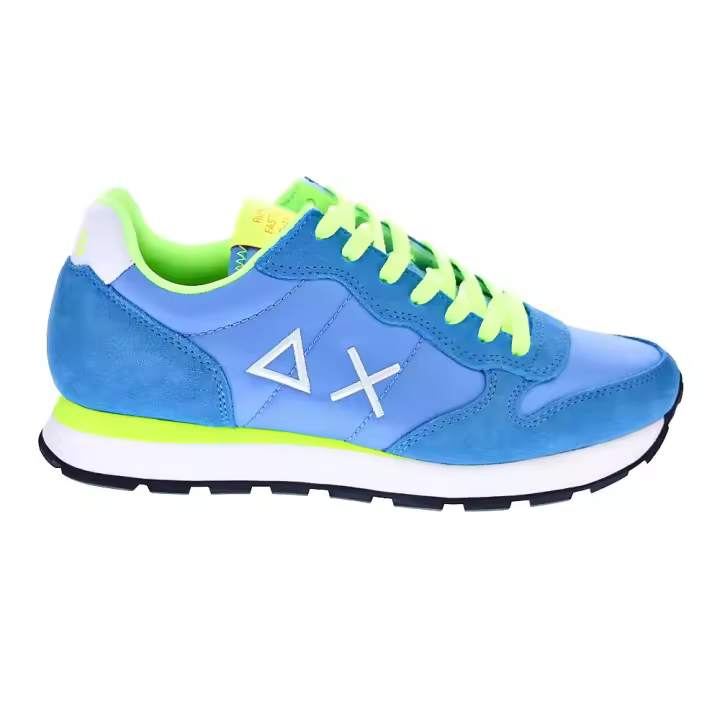 Sun68 Hombre Zapatillas modelo Tom Fluo Azul - 1