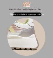 Zapatillas De Correr Para Mujer Retro Plataforma Ligera Transpirables Deporte Casual Zapatos De Muffin Estudiante Nuevo 2024 - details 6