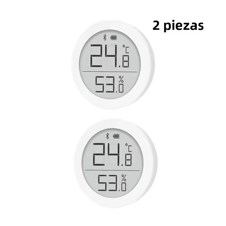 Termómetro Y Higrómetro Inteligente Qingping Con Bluetooth 5.0 Pantalla De Tinta Electrónica De Alta Precisión Para El Hogar Compatible Con Mi Home APP - 1