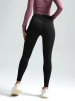 Leggings De Fitness Para Mujer Largo Completo Pantalones De Yoga Cómodos Y Ajustados Para Correr Con Cinturón Elástico Material De Poliéster Y Spandex - details 11