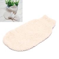 Guantes De Showers Con Toalla Exfoliante Para Masaje En Spa Herramienta De Limpieza De Piel 1 Pieza Accesorios De Baño - details 0