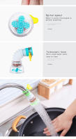 Extensor De Grifo De Cocina Filtro Para Agua Purificador Accesorios De Baño Tap Para Grifo Material Plástico - details 9