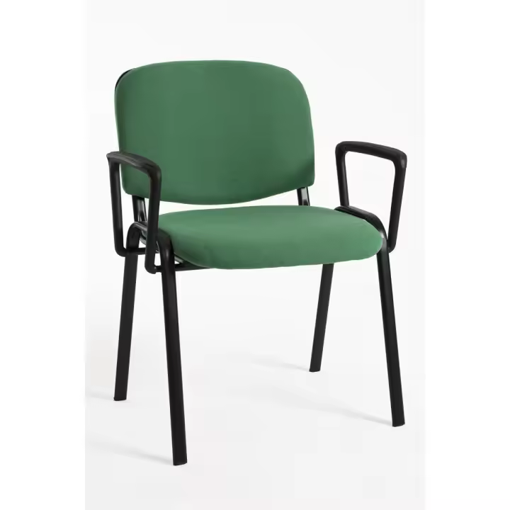 Pack 4 Sillas Ofis con Brazos - Verde - 1