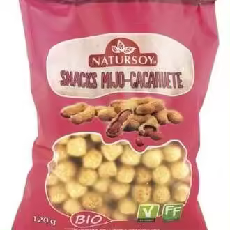 Snacks De Mijo Y Cacahuete 120Gr. Bio Vegan - 1
